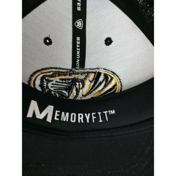 New NCCA Missouri Tigers Mizzou Memory Fit One Size Adult Baseball Cap - Picture 9 of 10